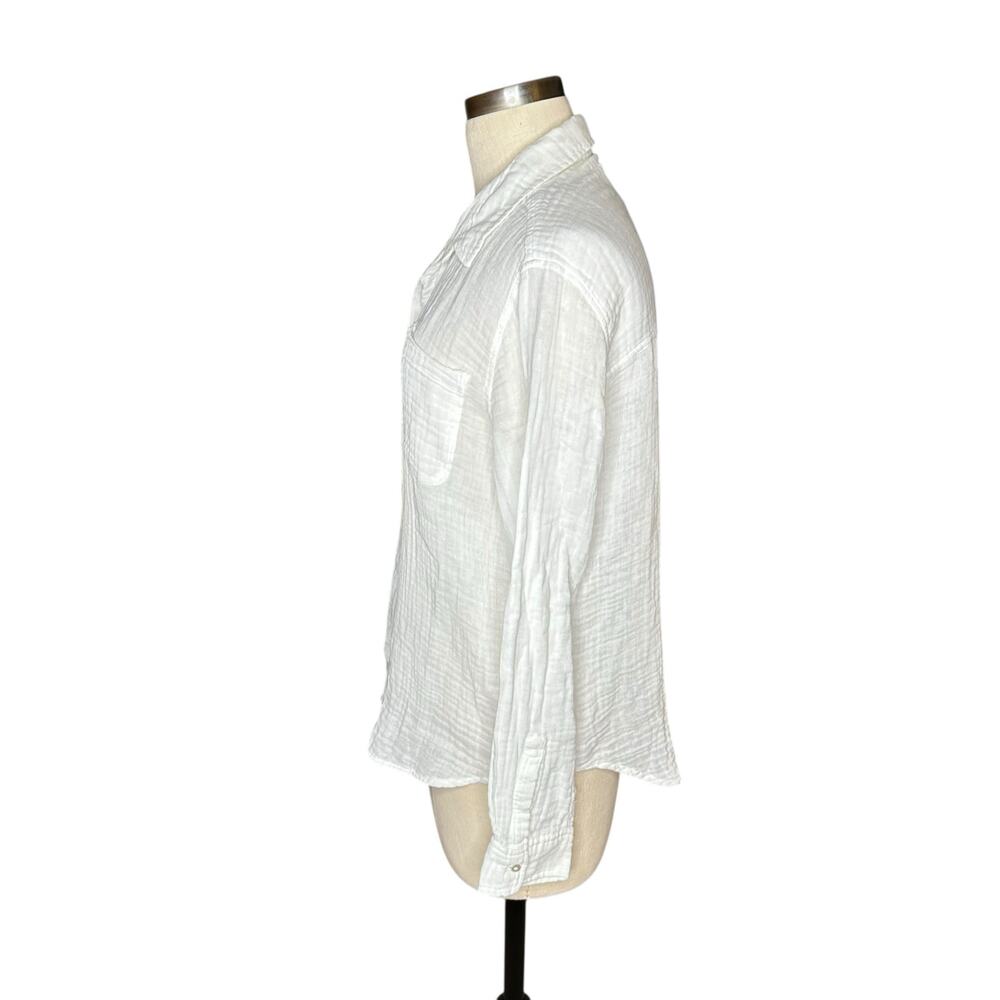 Rails White Ellis Long Sleeve Button Down Shirt W… - image 2
